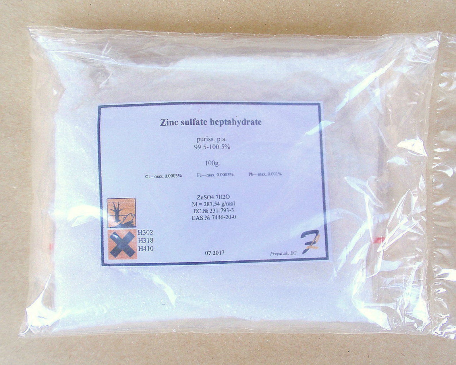 Zinc sulfate