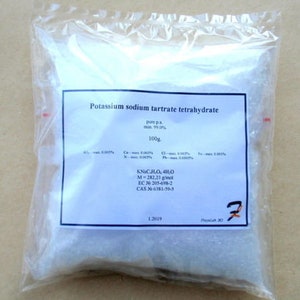 Potassium sodium tartrate tetrahydrate (Rochelle salt)- 99% pure p.a.