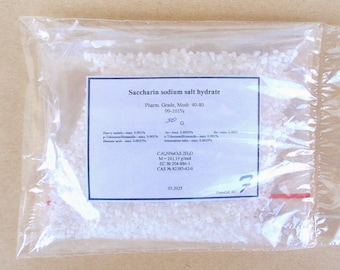 Saccharin Natriumsalz Hydrat - 99% Methyl. granuliert