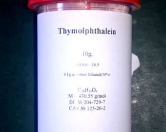 Thymolphthalein - 10g Indikator Pulver 125-20-2