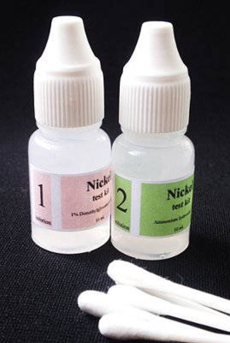 NICKEL Spot Test Kit probador manual Etsy