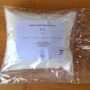 Sodium citrate tribasic hydrate (Trisodium) - 99% pure p.a powder