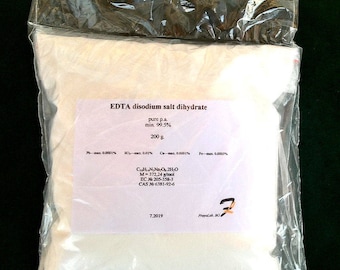 EDTA Dodium Salz Dihydrat (EDTA 2Na)- 99% rein p.a. puder