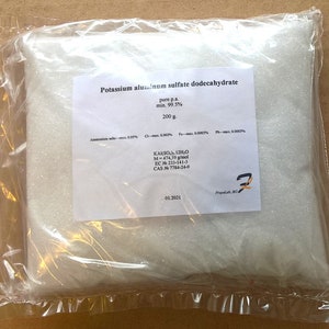 Potassium aluminium sulfate dodecahydrate (Potash Alum)-99.5% pure p.a. powder