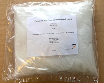 Kalium Aluminium Sulfat Dodecahydr (Potash Alum)-99,5% reines p.a. Pulver