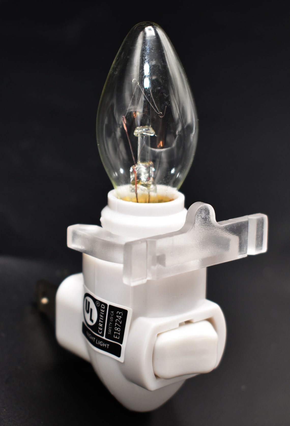 Night Light Base Set - Standard On/off Switch - Complete With Bulb and ...
