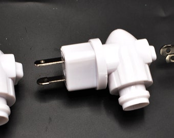 3 Pack: Night Light Base / Socket / Plug - Rotating Mount / Standard On / Off Switch  - DIY Night Light Parts