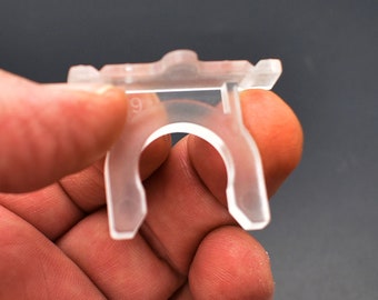 6-Pack: Night Light Base Mounting Clip (Clear) Night Light Parts