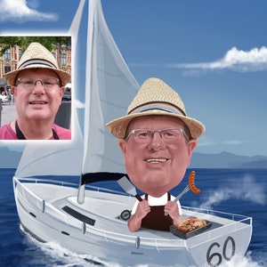 Custom Hand-Drawn Caricature from Photos - Unique Personalized Gift for Birthdays, Weddings, Anniversaries