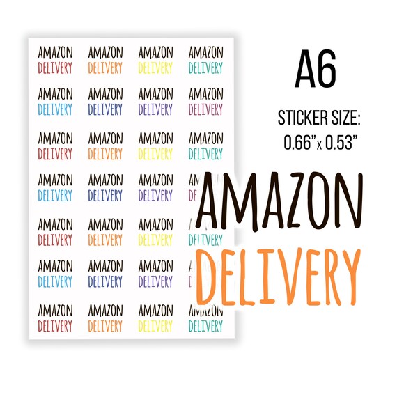 Amazon Stickers Amazon Planner Stickers Amazon Reminder Etsy