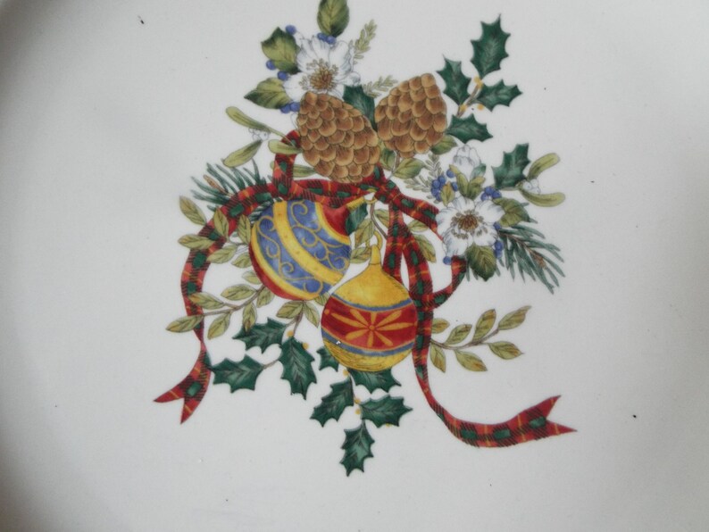 Mikasa Christmas 11 Plate Serving Plater DB901 Holiday Etsy