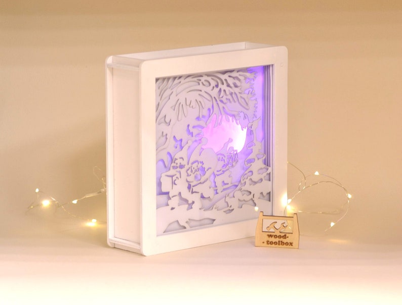 \u2013 Digital files Christmas Lightbox set2 3 pieces