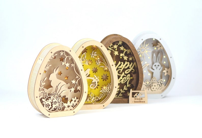 Easter Eggs Digital files dxf files laser cut files cnc Etsy