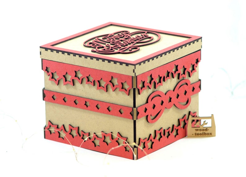 Download Christmas Eve Box 2 Digital files SVG DXF CDR | Etsy