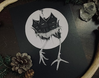 Baba Yaga - 5x7 print