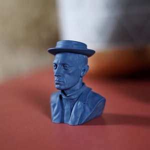 Buster Keaton Busto 6cm (2,37 pulgadas) / actor de cine mudo