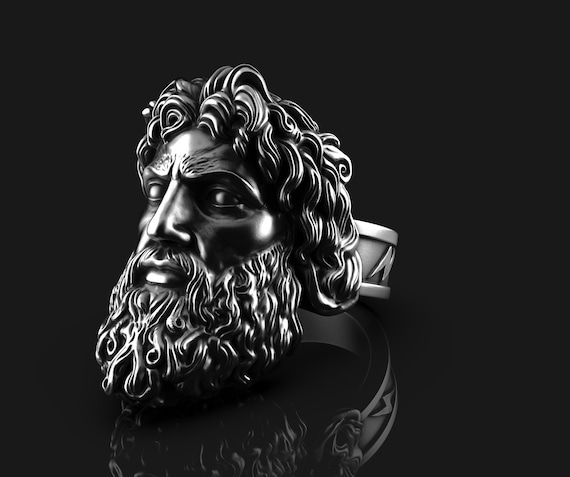 Zeus Ring 3d file STL Jewelry Lost-Wax casting