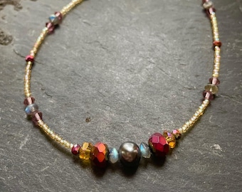 Fire Horse ~ Solar Eclipse New Moon SoulSpeaker Necklace