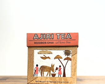 Biologische Rooibos Chai-thee: pittige cafeïnevrije melange - 20 theezakjes