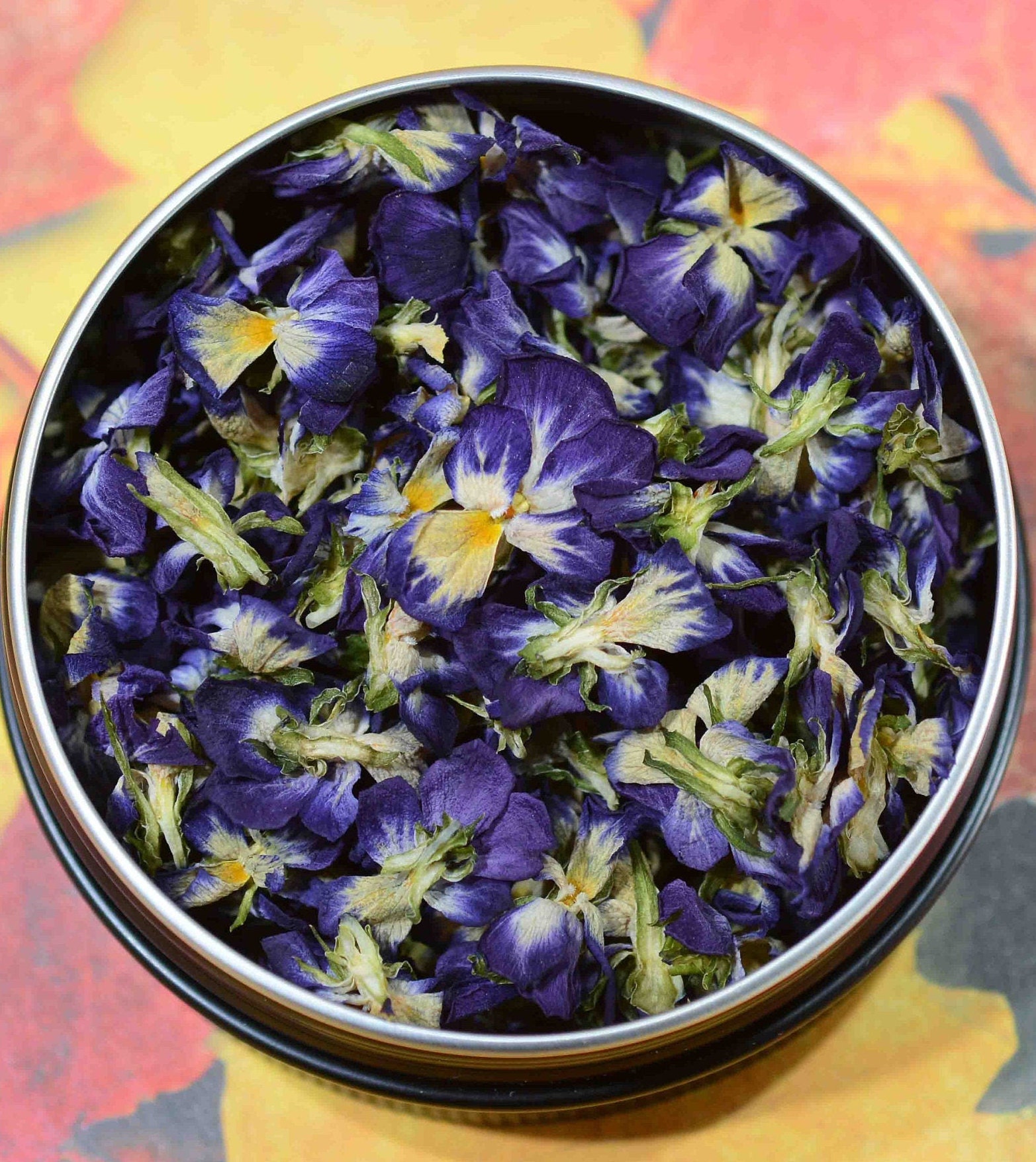 BULK Dried Organic Violets Homegrown Dried Violets Dried Etsy