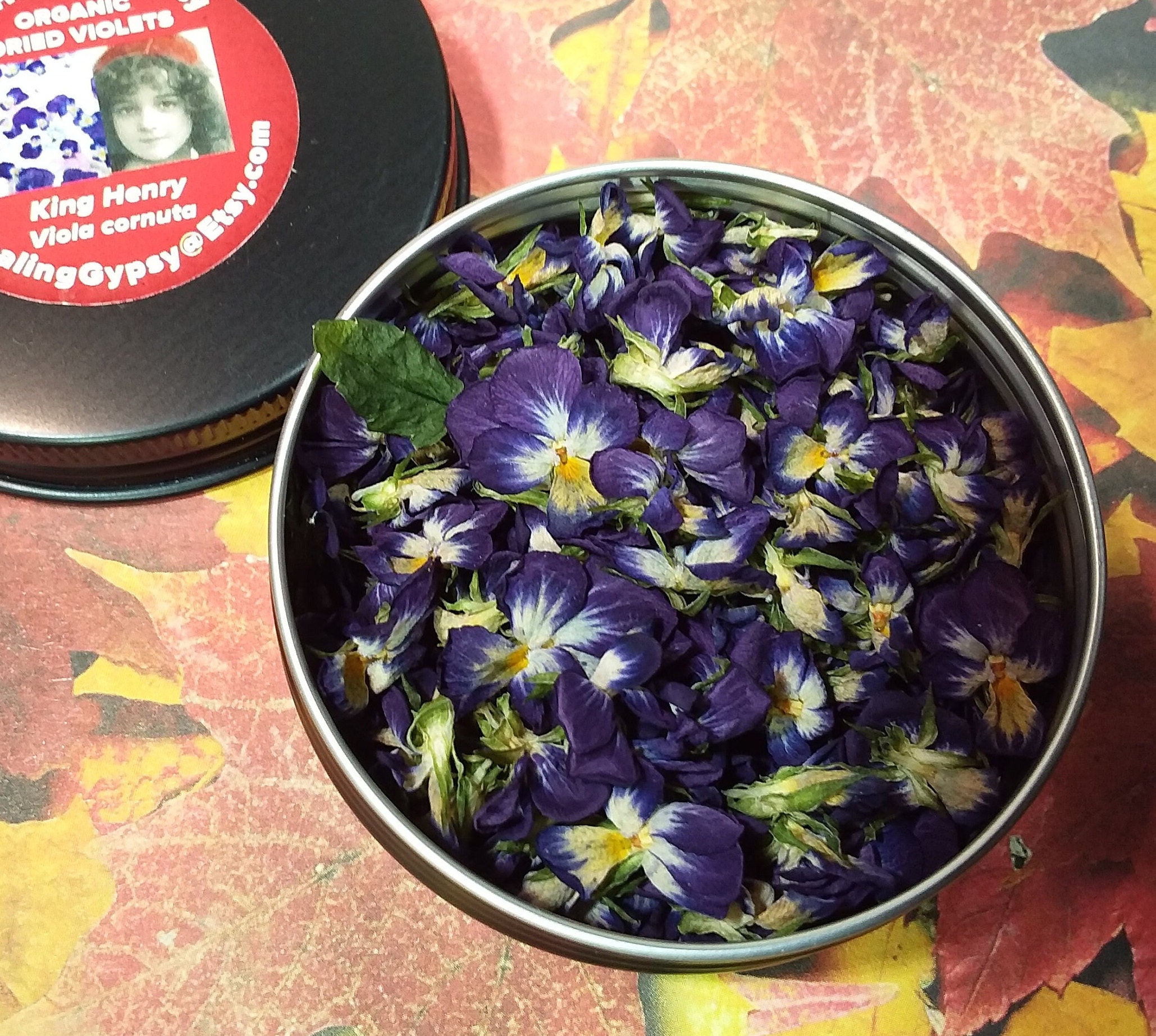 BULK Dried Organic Violets Homegrown Dried Violets Dried Etsy