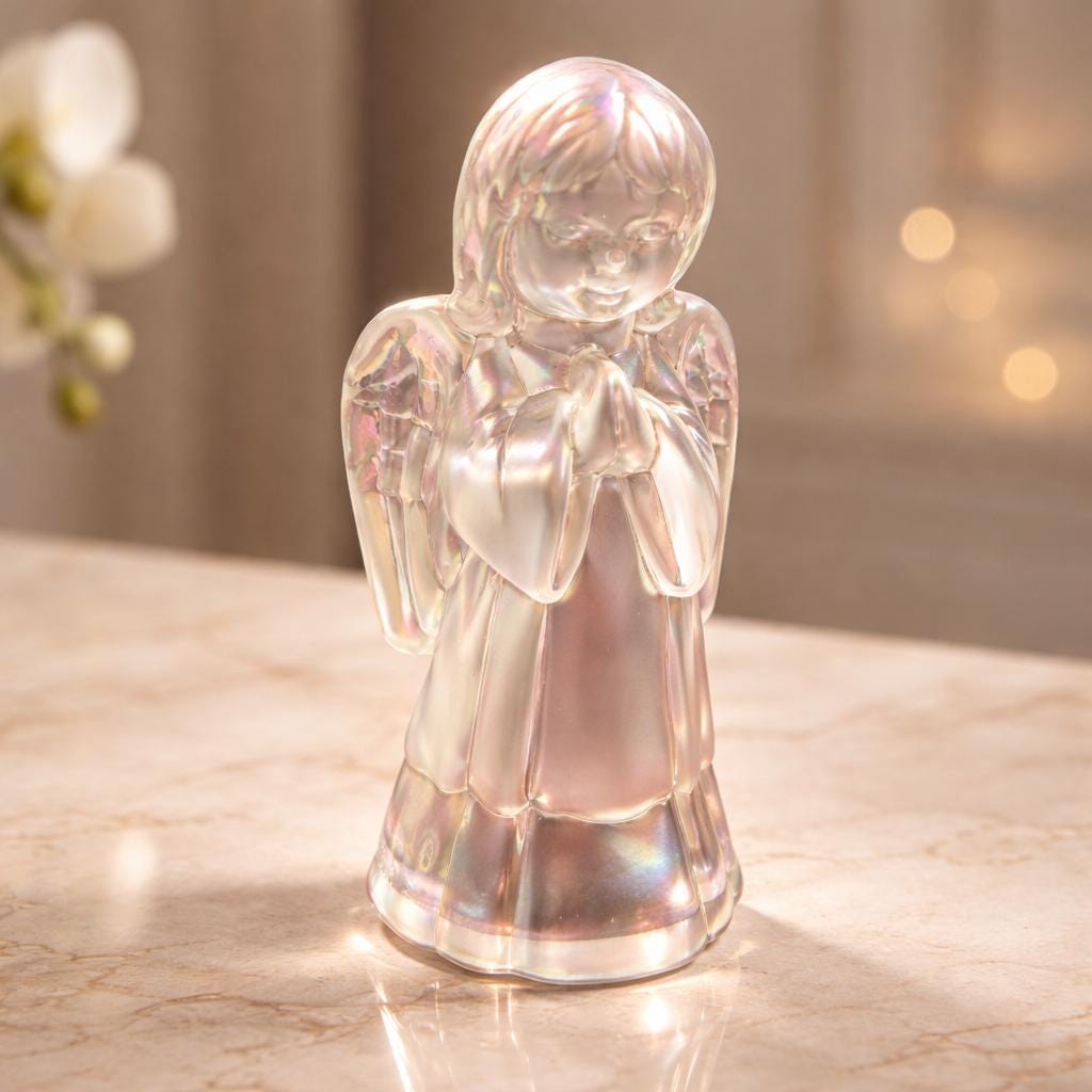 Fenton Glass Angels - Etsy