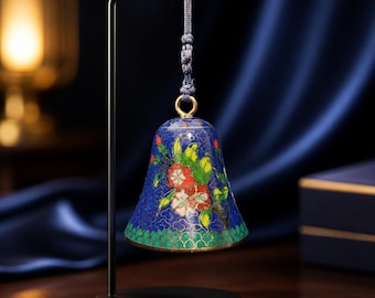 Vintage Cloisonne Hanging Bell