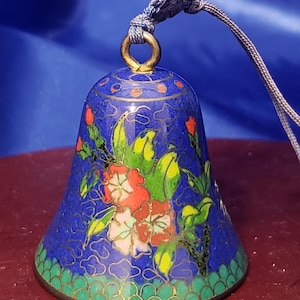 Vintage Cloisonne Hanging Bell
