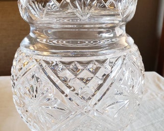 Waterford Crystal Biscuit Barrel Jar Glass