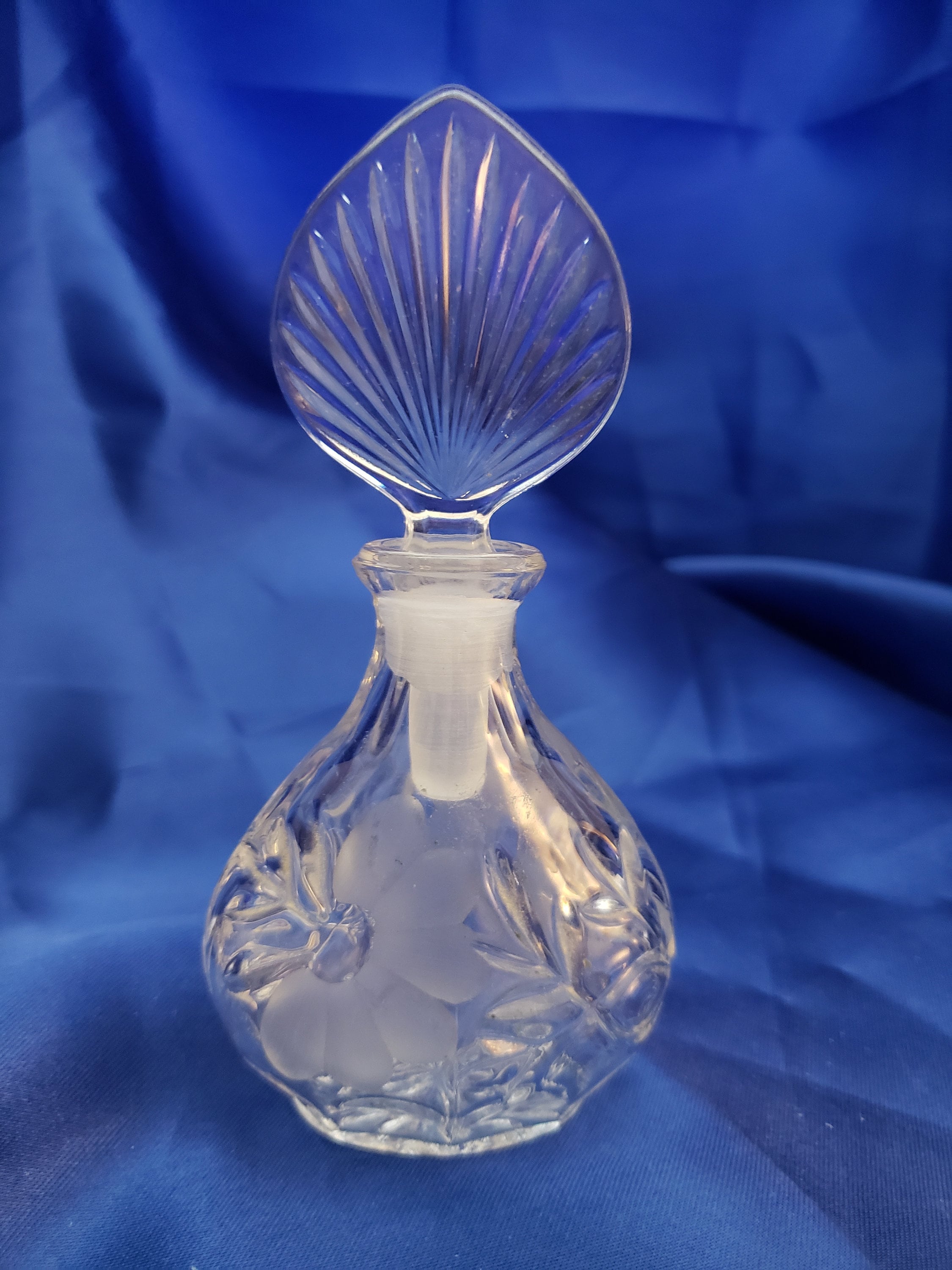 Vintage Princess House Lead Crystal Perfume Bottle