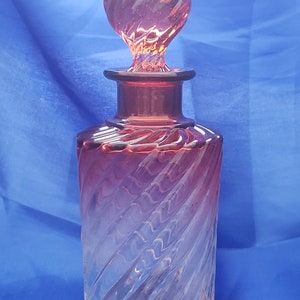 Baccarat Large Crystal Vanity Decanter Perfume