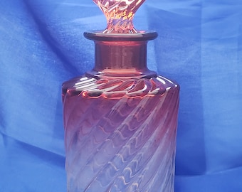 Baccarat Large Crystal Vanity Decanter Perfume