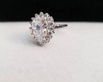 Sterling Silver Cocktail Ring