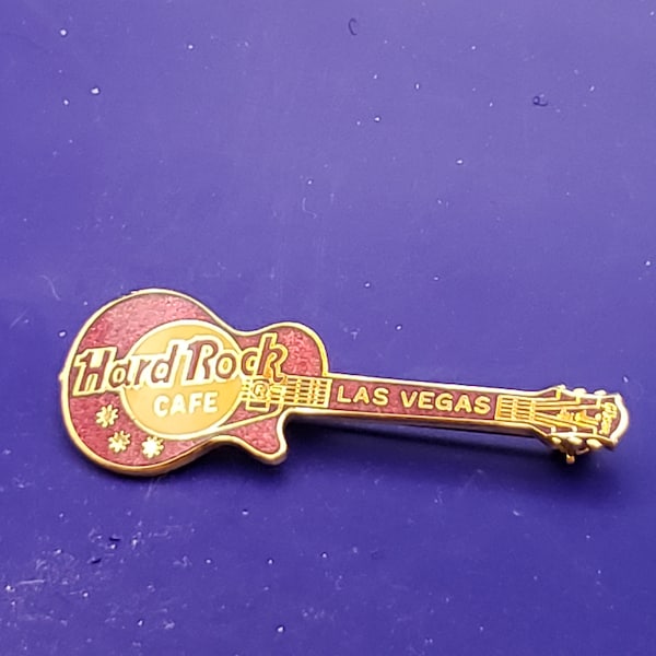 Hard Rock Cafe Las Vegas Les Paul Gibson Guitar Pin