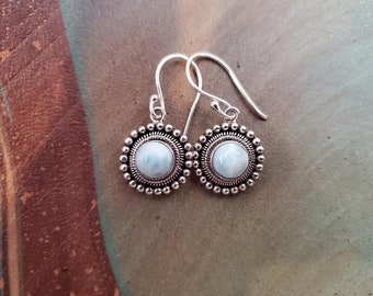 Rescue Jewels Sterling Silver and Larimar Earrings