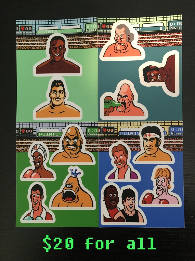 Punch Out Sticker Sheets | Etsy