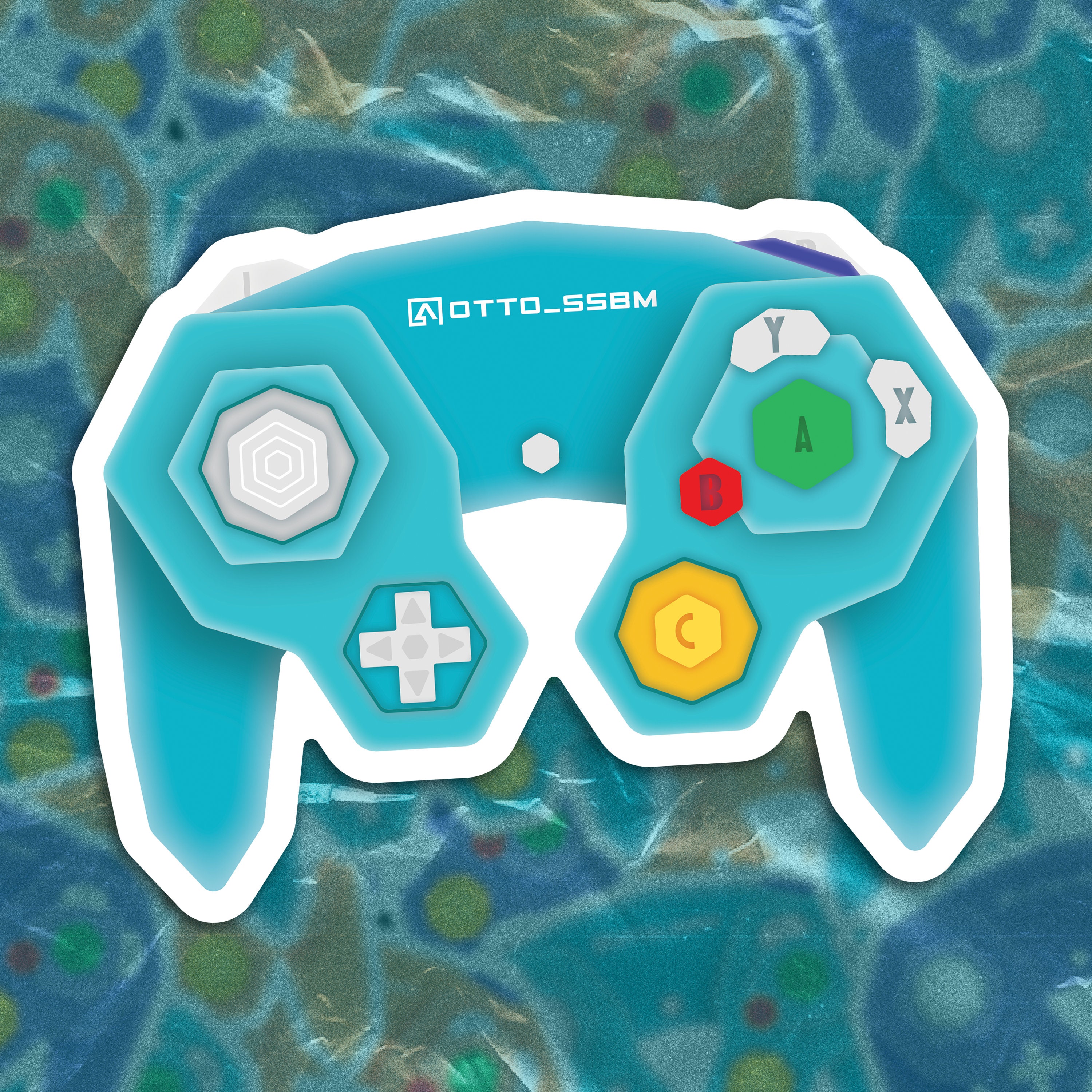 Manette Gamecube Emerald - Nintendo - Occasion - Version Coréenne