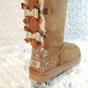 tall bailey bow ugg boots