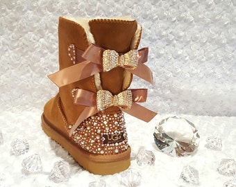 bling uggs with bows