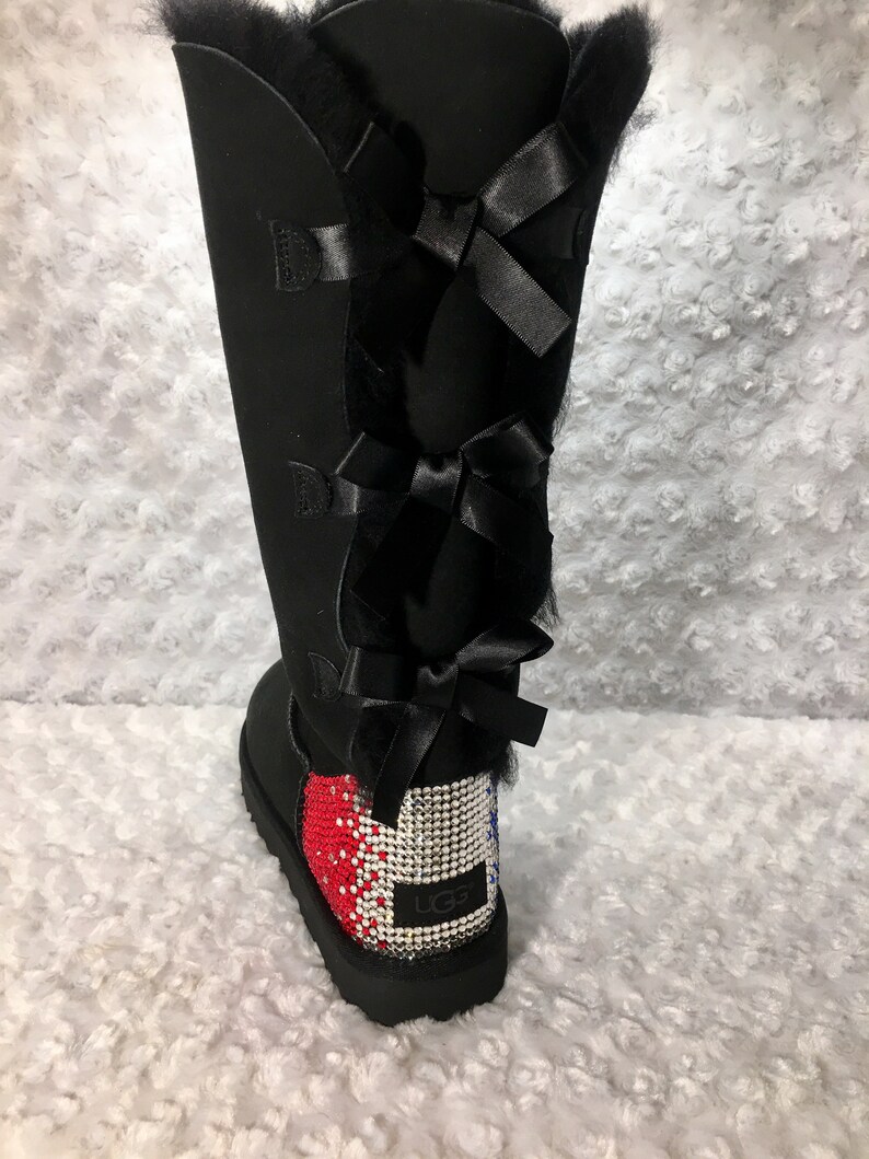 high top uggs with bows