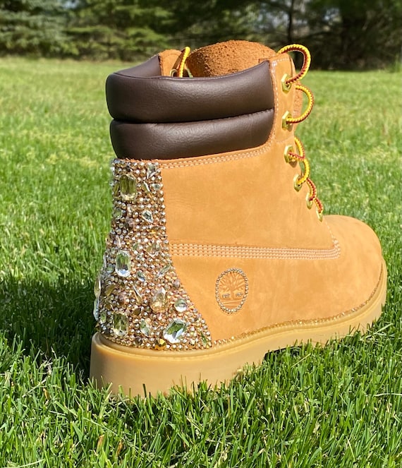 Botas timberland para mujer personalizadas Genuina Clásica 6 Etsy España