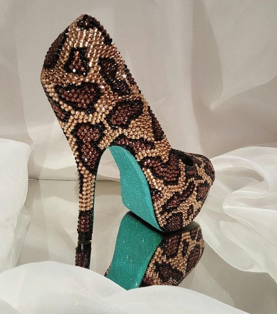 Animal Print Heels - Etsy Animal Print Heels - Etsy