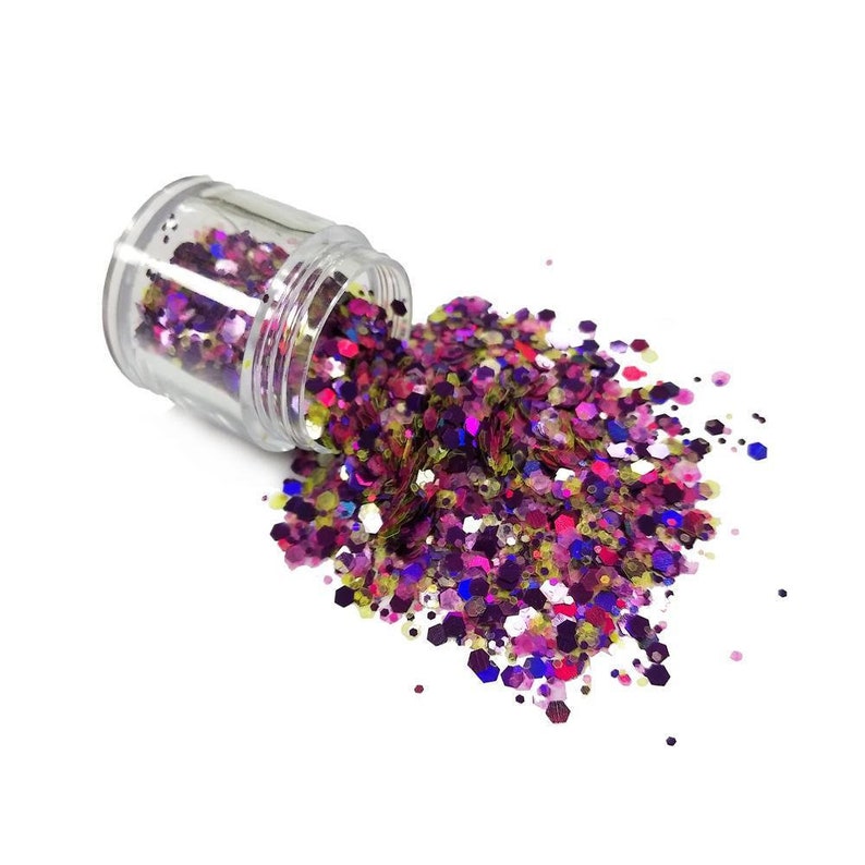 Kaleidoscope Mixed Chunky Glitter Polyester Glitter for - Etsy