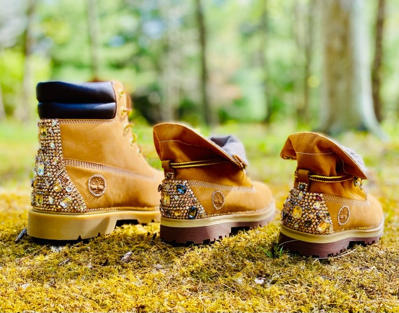 Botas timberland para personalizadas Genuina Clásica 6 - Etsy México