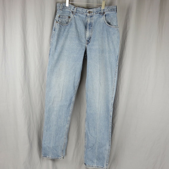 1990s Levi's 545 Loose Gold Tab Mens Denim Jeans … - image 2