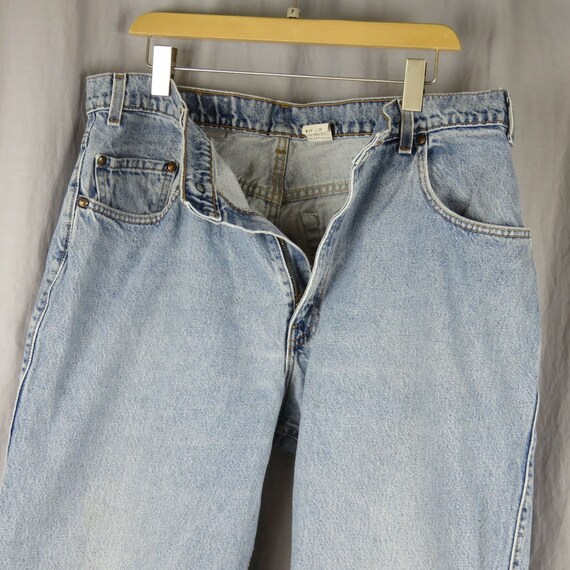 1990s Levi's 545 Loose Gold Tab Mens Denim Jeans … - image 7