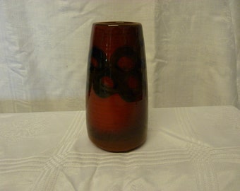 Poole Pottery Atlantis Vase by Catherine Connett 1970s Studio Hand Thrown