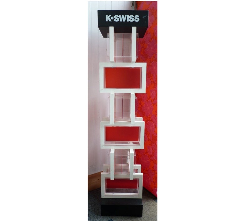 Stunning Vintage 1980s Shop Display Unit Memphis Stlye Perspex Etsy