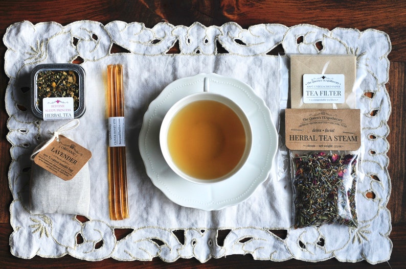 Tea Tin Sampler Choose Your Own Tea Organic Artisan Etsy