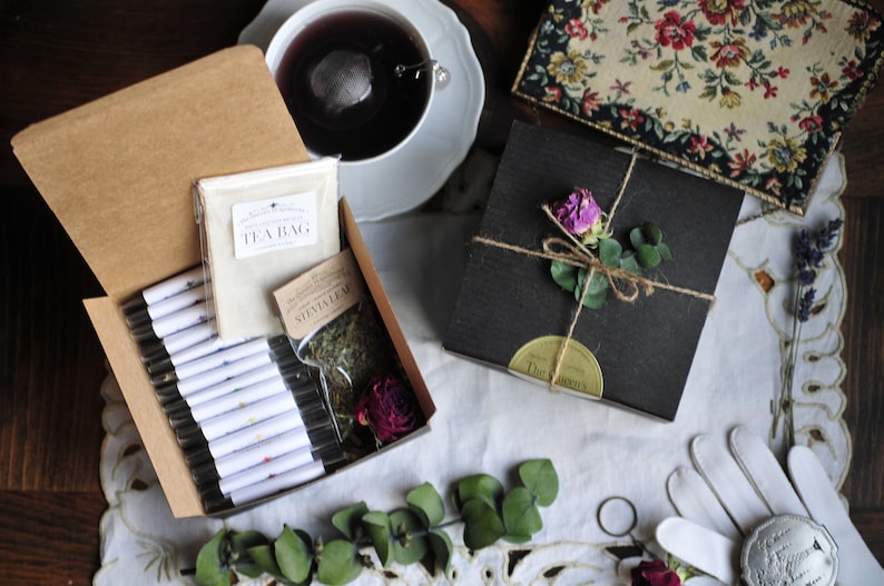 TEA SAMPLER KIT Loose Tea Artisan Handcrafted Teas Gift image 0